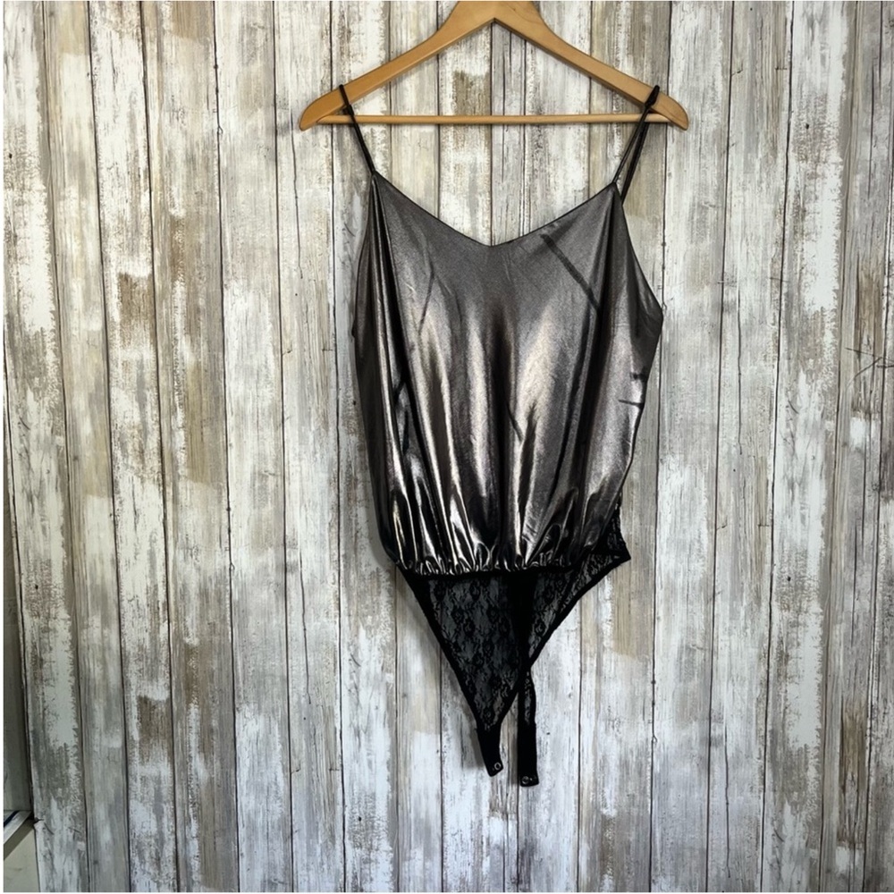 Intimately Free People Foil Babes Metallic Bodysuit - Picture 4 of 8